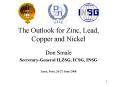 The Outlook for Zinc, Lead, Copper and Nickel