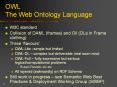 OWL The Web Ontology Language PowerPoint PPT Presentation