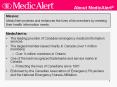 About MedicAlert PowerPoint PPT Presentation