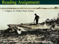 Reading Assignment: PowerPoint PPT Presentation