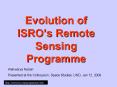 Evolution of ISRO PowerPoint PPT Presentation