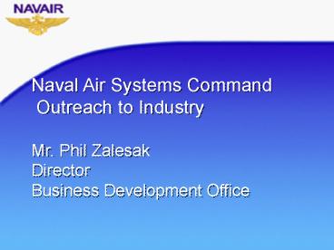 Naval Air Systems Command