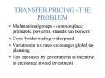 TRANSFER PRICING THE PROBLEM PowerPoint PPT Presentation