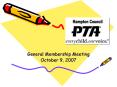 General Membership Meeting PowerPoint PPT Presentation