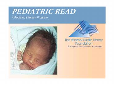 PEDIATRIC READ