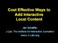 Cost Effective Ways to Add Interactive Local Content PowerPoint PPT Presentation