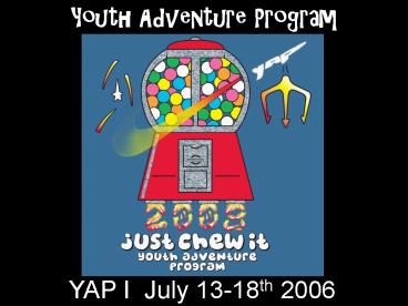 Youth Adventure Program