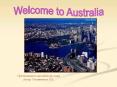 Welcome%20to%20Australia PowerPoint PPT Presentation