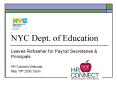NYC Dept. of Education PowerPoint PPT Presentation