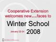 Winter School PowerPoint PPT Presentation