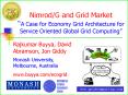 NimrodG and Grid Market A Case for Economy Grid Architecture for Service Oriented Global Grid Comput PowerPoint PPT Presentation