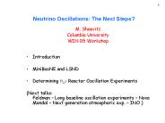 Neutrino Oscillations: The Next Steps?