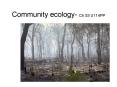 Community ecology Ch 53 U114PP PowerPoint PPT Presentation