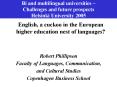 Bi and multilingual universities  PowerPoint PPT Presentation