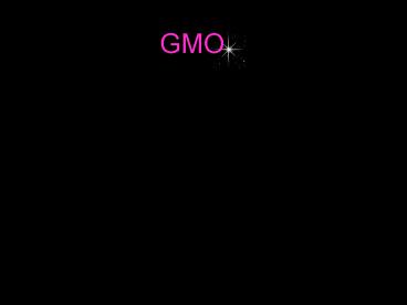 GMO