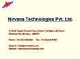 Nirvana%20Technologies%20Pvt.%20Ltd. PowerPoint PPT Presentation