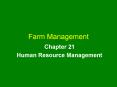 Farm Management PowerPoint PPT Presentation