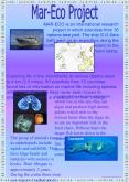 Mar-Eco Project PowerPoint PPT Presentation