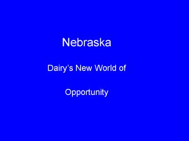 Nebraska