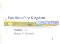 Parables of the Kingdom PowerPoint PPT Presentation