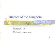 Parables of the Kingdom