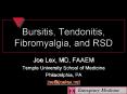Bursitis, Tendonitis, Fibromyalgia, and RSD PowerPoint PPT Presentation