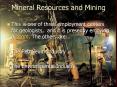 Mineral Resources and Mining