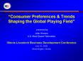 Consumer Preferences PowerPoint PPT Presentation