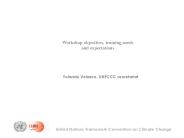 UNFCCC presentation template