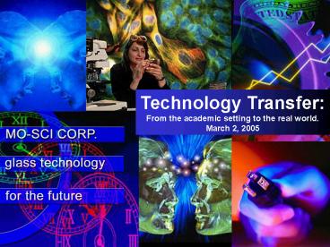 Technology Transfer: