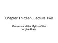 Chapter Thirteen, Lecture Two PowerPoint PPT Presentation