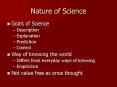 Nature of Science PowerPoint PPT Presentation
