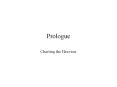 Prologue PowerPoint PPT Presentation