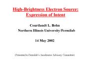 High-Brightness Electron Source: Expression of Intent
