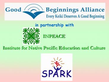 INPEACE Institute for Native Pacific Education and Culture