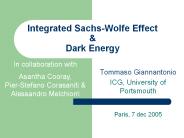 Integrated Sachs-Wolfe Effect