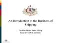 An Introduction to the Business of Shipping PowerPoint PPT Presentation
