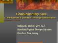 Complementary Care Current Issues PowerPoint PPT Presentation