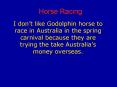 Horse Racing PowerPoint PPT Presentation