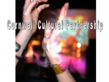 Cornwall Cultural Strategy
