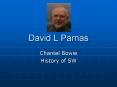David L Parnas PowerPoint PPT Presentation