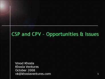 presentation player overlay