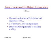 Future Neutrino Oscillation Experiments