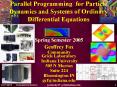 Parallel Programming for Particle Dynamics and Systems of Ordinary Differential Equations PowerPoint PPT Presentation