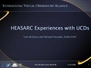 HEASARC%20Experiences%20with%20UCDs
