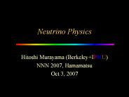 Neutrino Physics