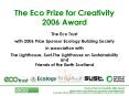 The Eco Prize for Creativity 2006 Award PowerPoint PPT Presentation