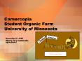 Cornercopia Student Organic Farm University of Minnesota PowerPoint PPT Presentation