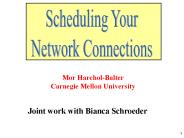 Influence of heavy-tailed distributions on load balancing