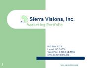 Sierra Visions, Inc.